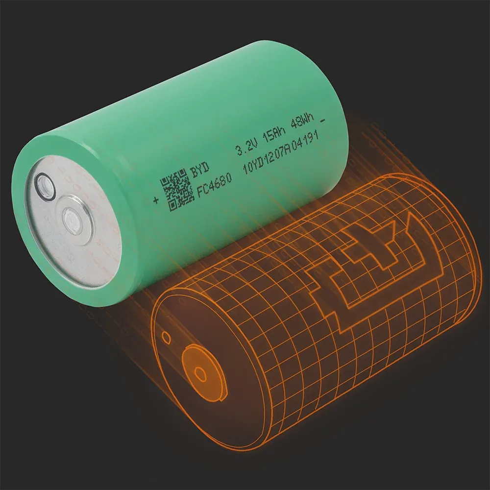BYD FC4680: the physical cell next to its Batemo model