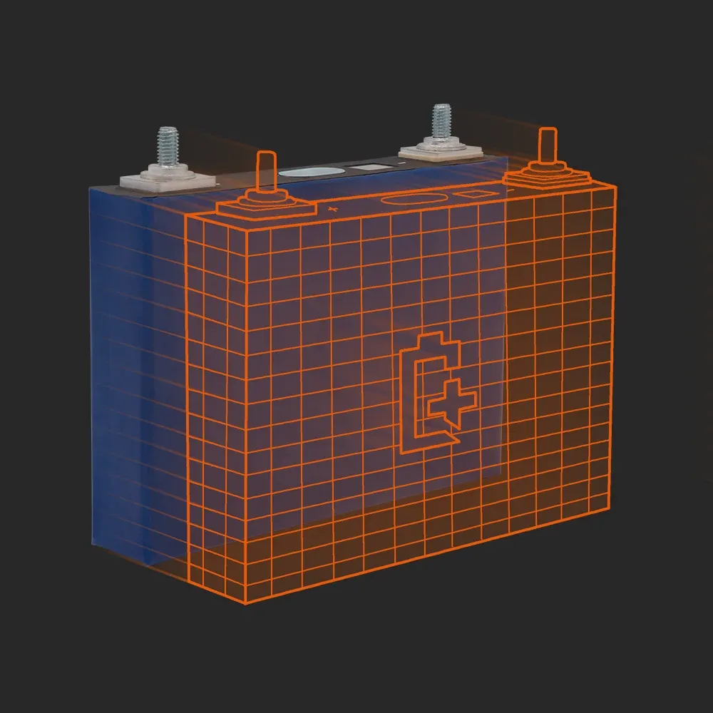 CALB L148N58A (batch-02): the physical cell next to its Batemo model