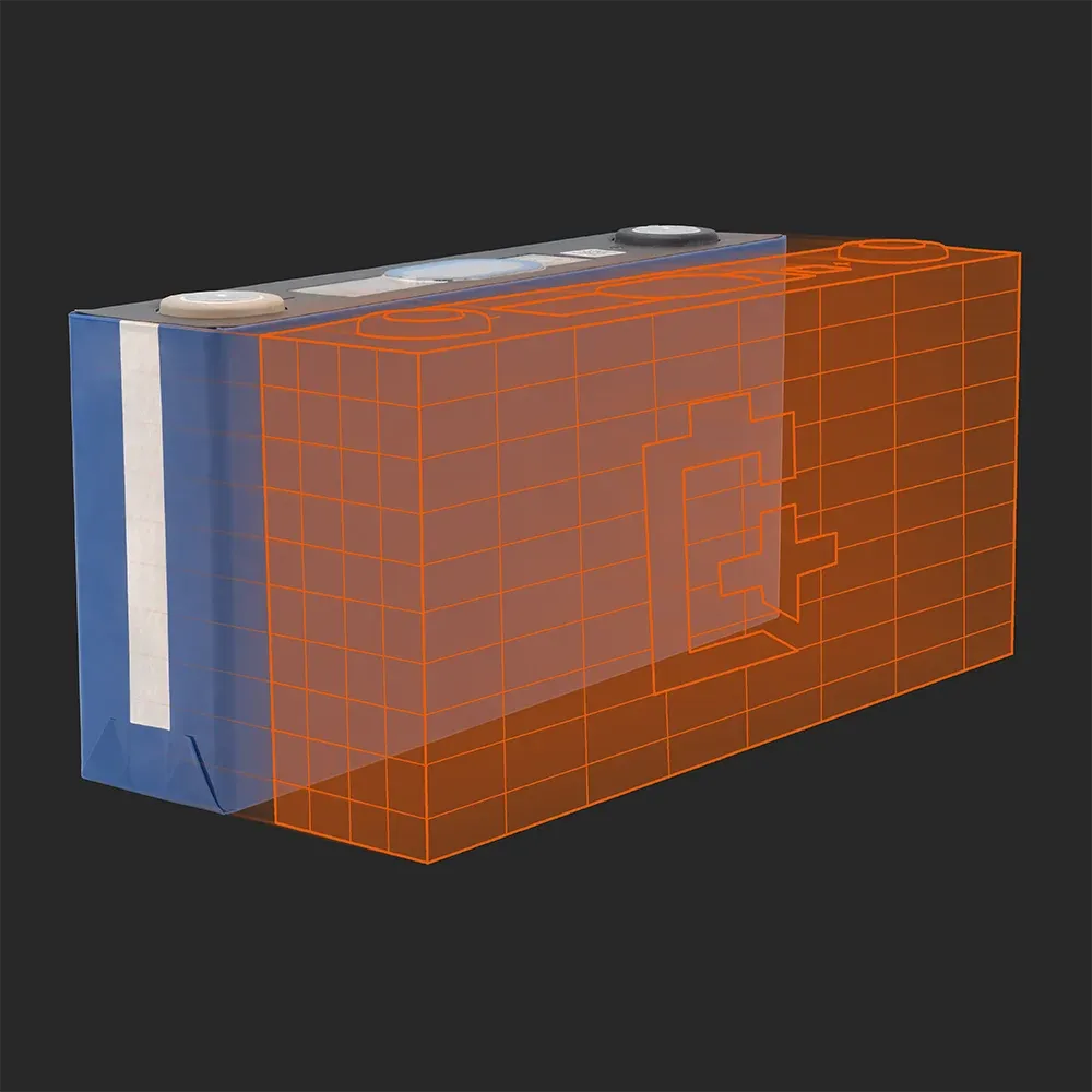 CATL 3.7V 156Ah NCM: the physical cell next to its Batemo model