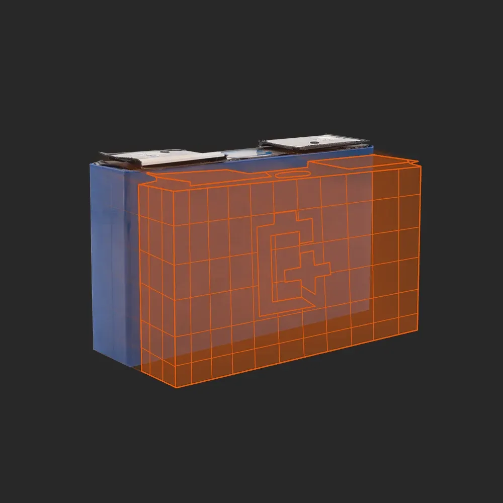 CATL Lotus Eletre R: the physical cell next to its Batemo model