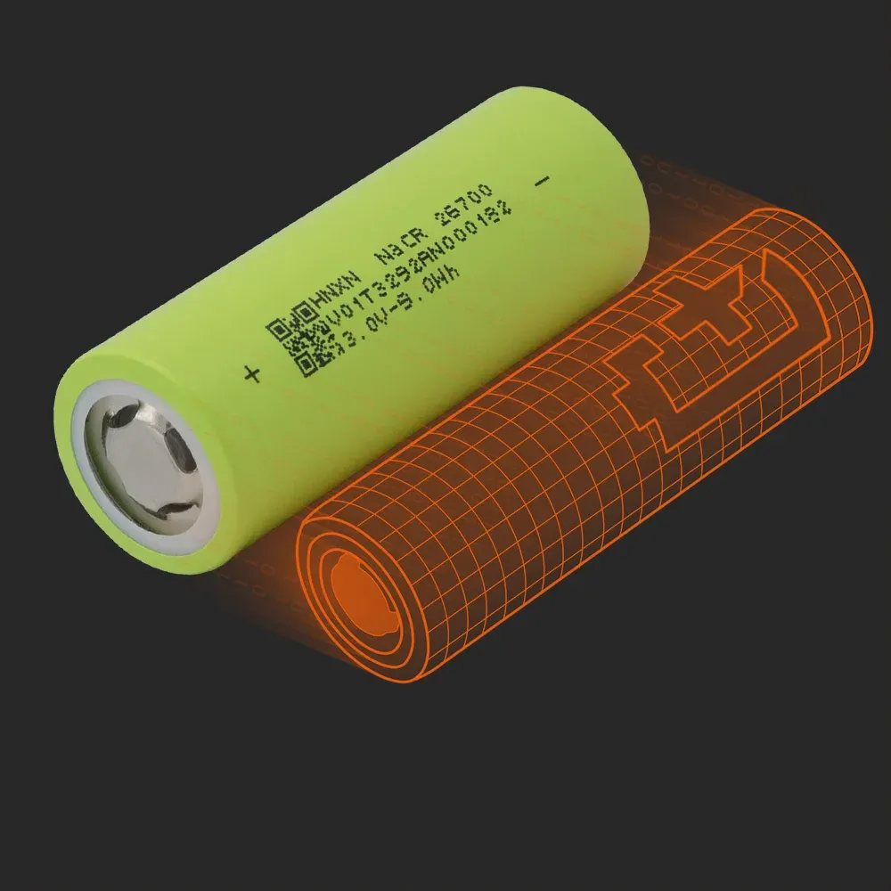 HiNa Battery NaCR26700 MP3.0(A): the physical cell next to its Batemo model