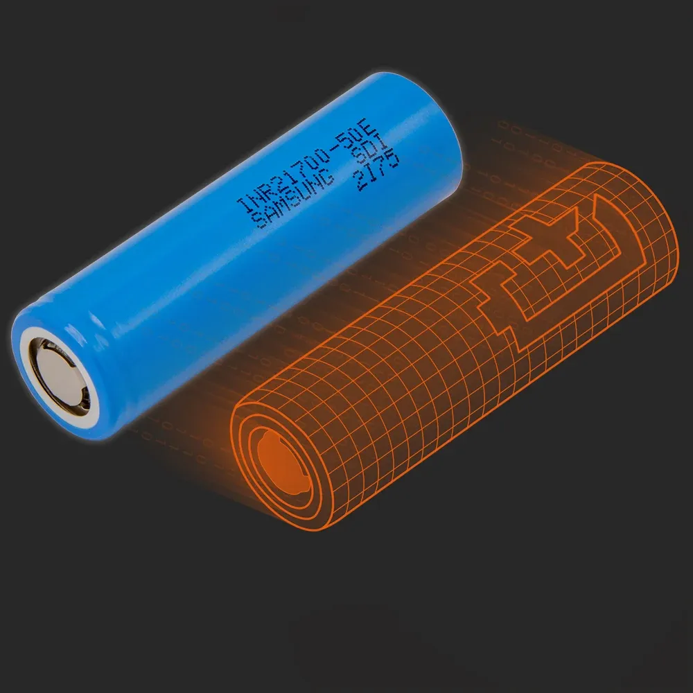 Samsung SDI INR21700-50E:实物电芯与其Batemo模型