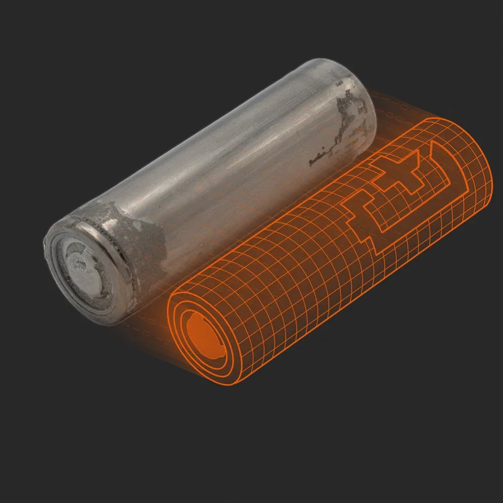 Unknown Manufacturer Rivian R1T: the physical cell next to its Batemo model