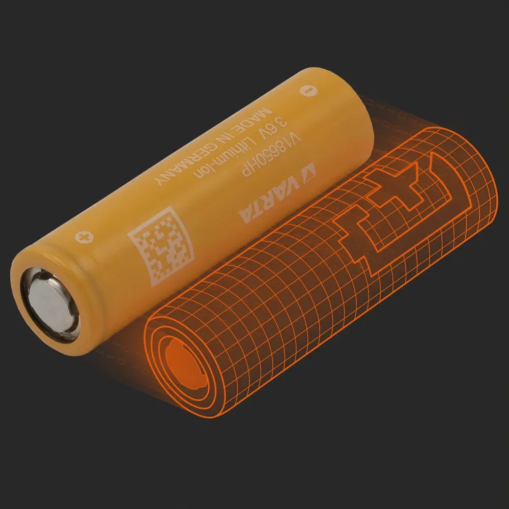 V4Drive V18650HP-30(A): the physical cell next to its Batemo model